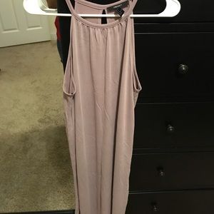 Lavender slip on dress